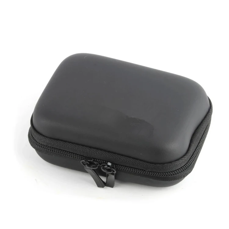 OEM zipper hard closure eva camera pouch case with cutout foam