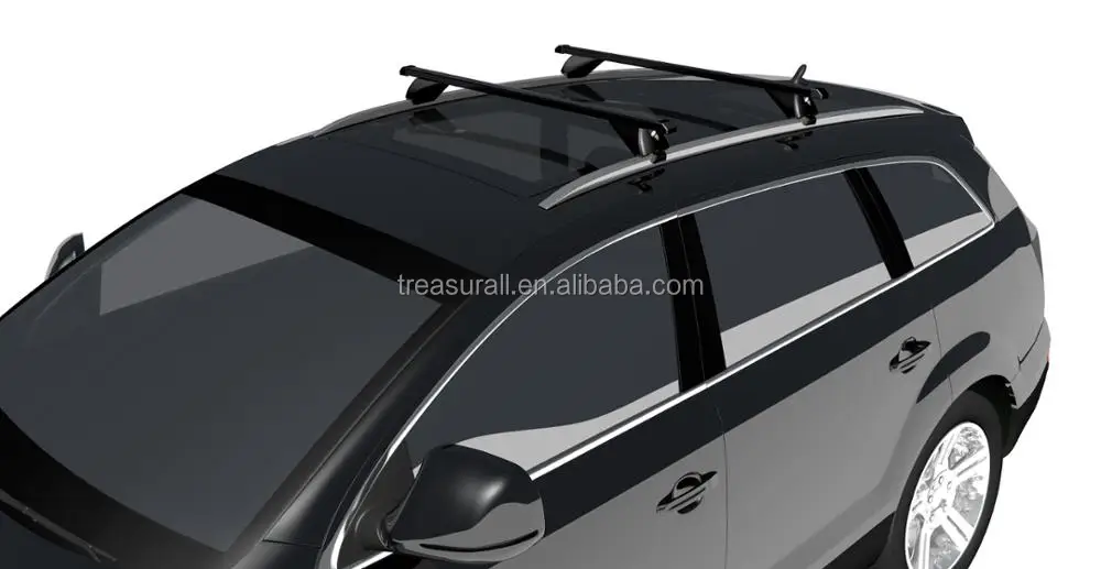 Hot sale universal type roof rack for car roof rack 4x4 across Existing Raised Side Rails with Gap with lock