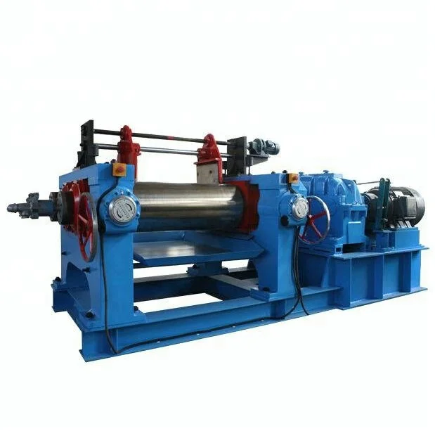 
two roll rubber open mixing mill 