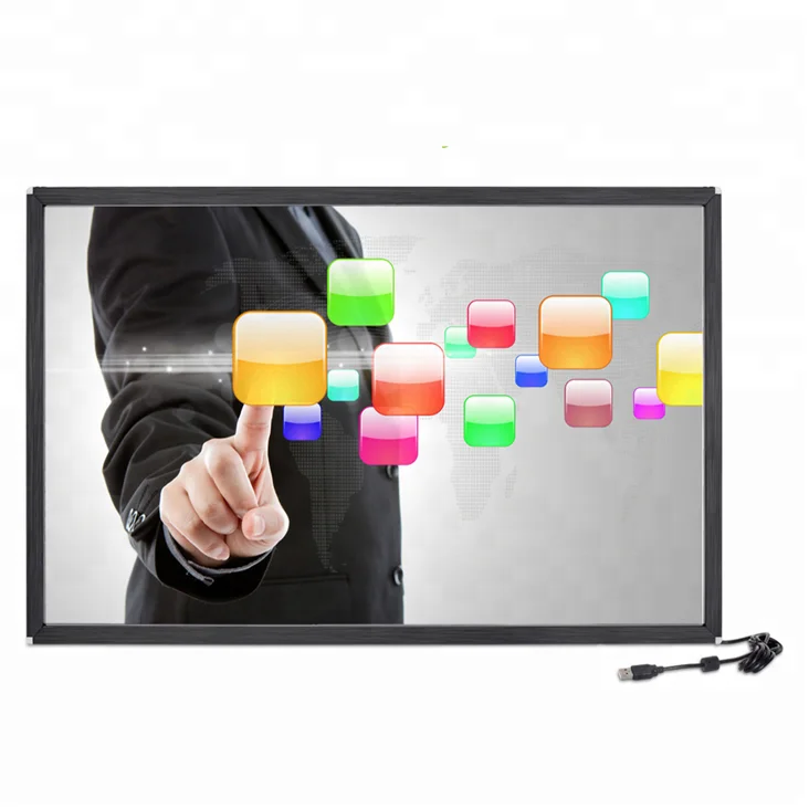 
TTN(Thunder) Ultra-narrow Aluminum Series 10 Real Points IR Touch Screen 26inch ~ 85inch 