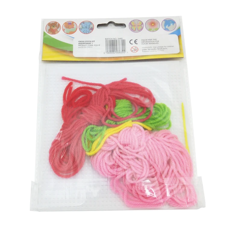 Hot Sale Promotional Craft Set Children DIY Set Cross Stitch Kit