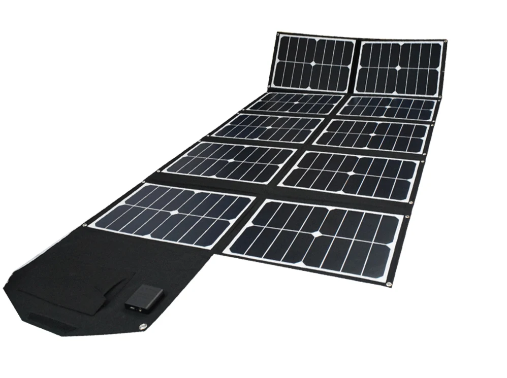 Portable Solar Charger 5V USB DC 9V 12V 18V Fast Charge RV Boat Camping Solar Battery Charger For Amazon Ebay Shopify Seller