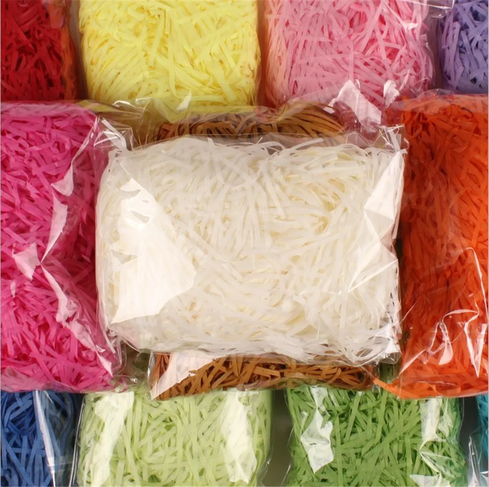 
China Suppliers Decorative Raffia Shredded Paper for Candy Boxes Filler  (60523898159)