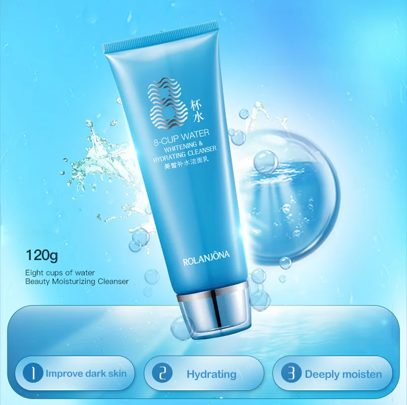 Rolanjona 8-Cup Water Moisturizing And Nourishing skincare product set for sensitive skin