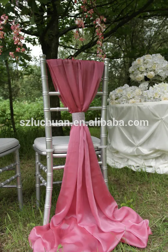 Популярный элегантный шифоновый стул с поясом и пряжкой