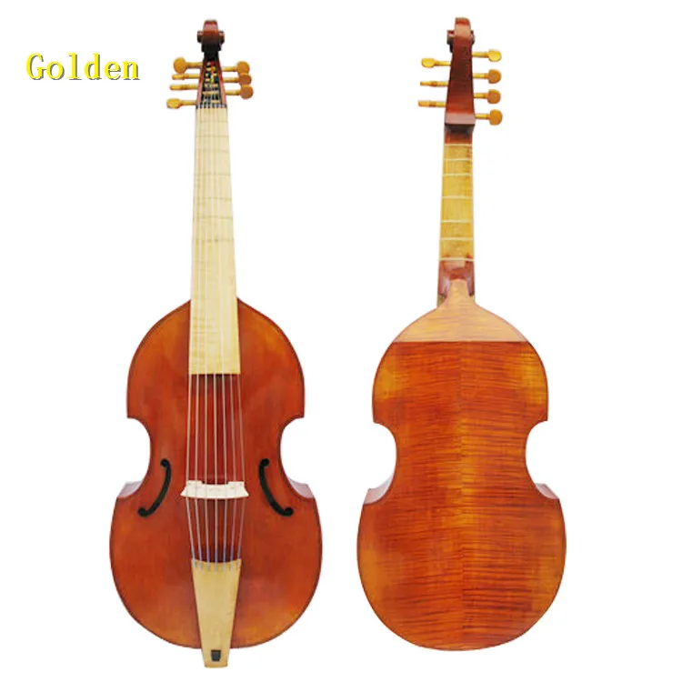 
Jinqu Handmade 7 Strings Bass Viola Da Gamba for Sale 