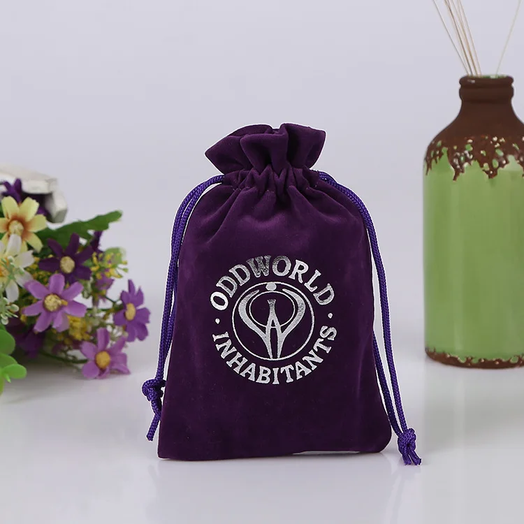 Высококачественные бархатные мешки на шнурке на заказ, Подарочная сумка, оптовая продажа, бархатные мешки, сумки для ювелирных изделий