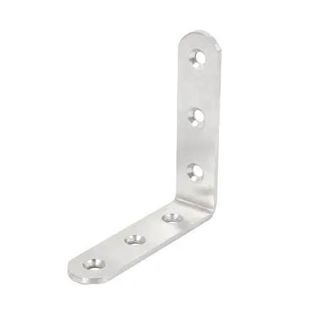 Customized Aluminum sheet metal Bracket L Shaped hardware accessories