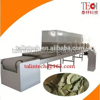 belt tunnel dryer ,Microwave herbs Sterilizer