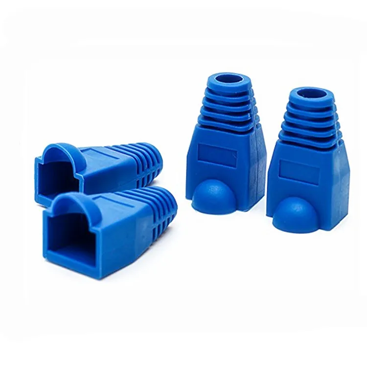 Soft Plastic cable plug cap network rj45 connectors boots
