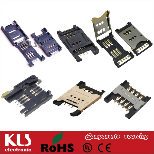 Хорошее качество pcb mmc разъем UL CE ROHS KLS Марка 149