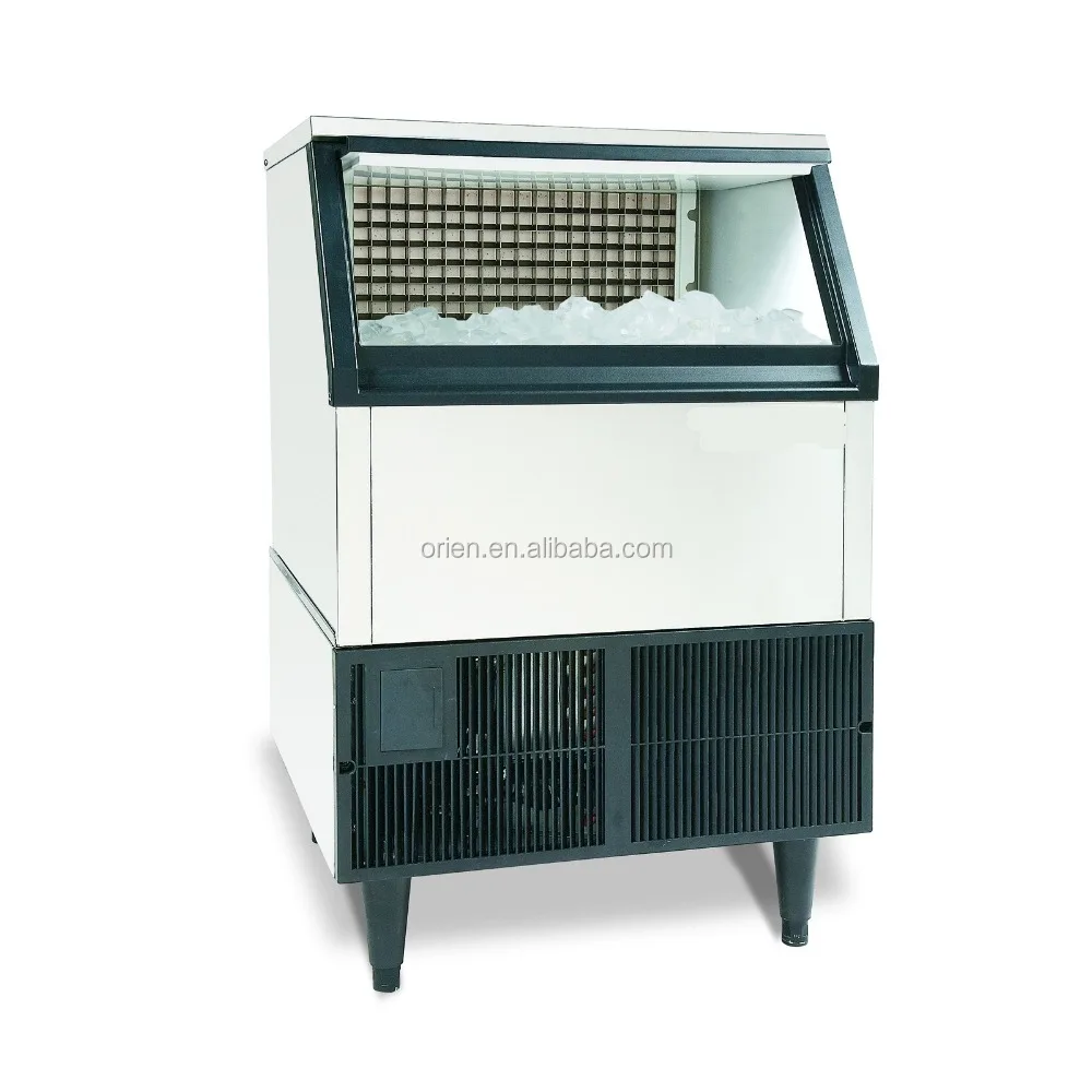 
custom commercial undercounter ice cube bullet block maker making machine 