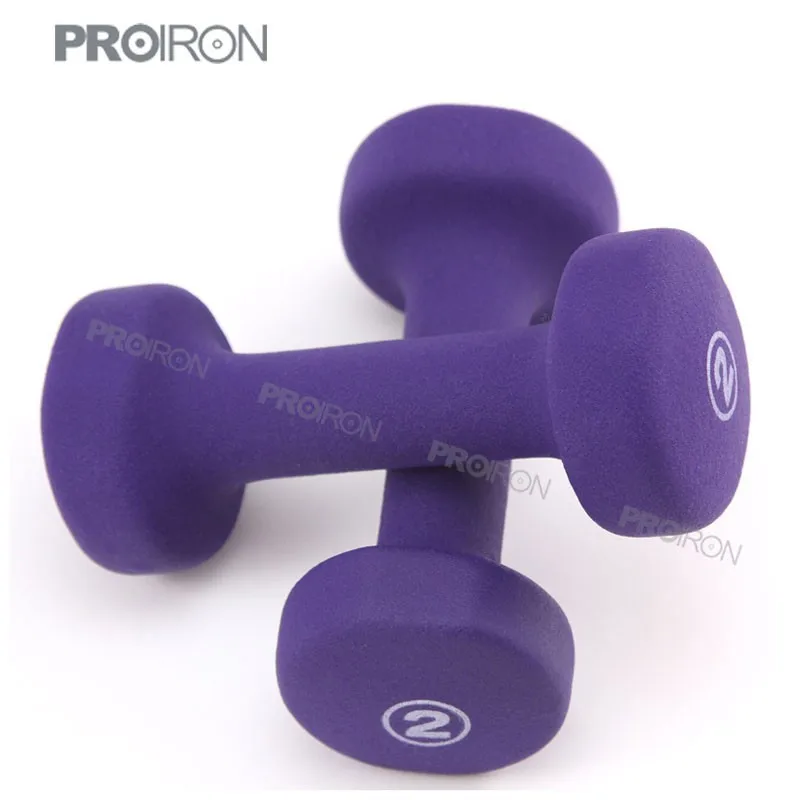 производитель поставки красочные неопрена/виниловых гантелей на продажу