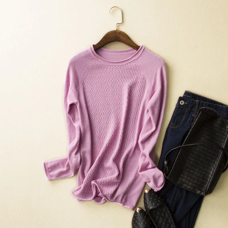 Вязаный свитер женщин свитер роскошные 8 цвета шею тянуть роковой взлетно-посадочной полосы 2015 зима свитер женщин
