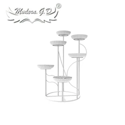 customized vertical  raised plastic flower support frame pots pp raw material