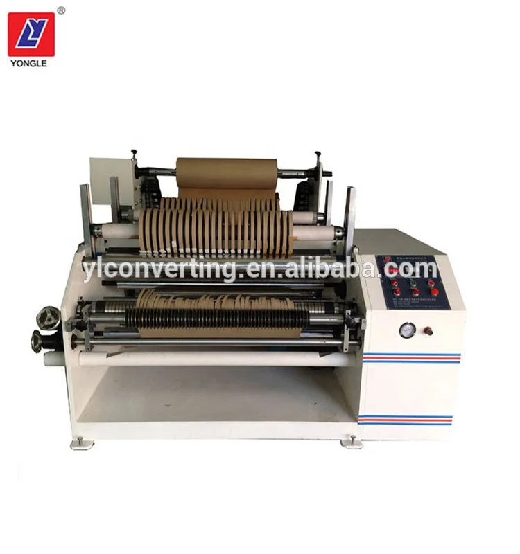 
Slitting and rewinding machine for kraft paper 
