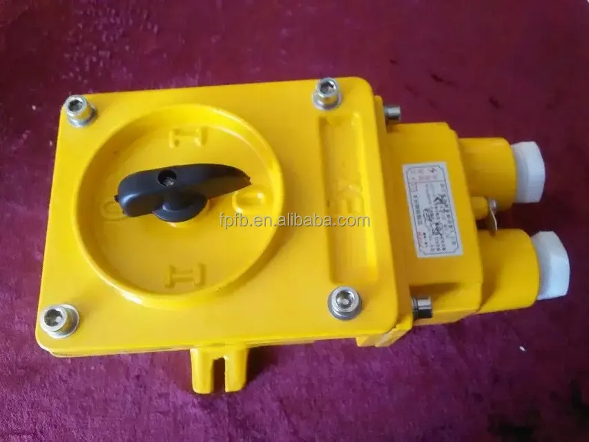 BHZ51 380V 3P 25A Explosion proof transfer switch