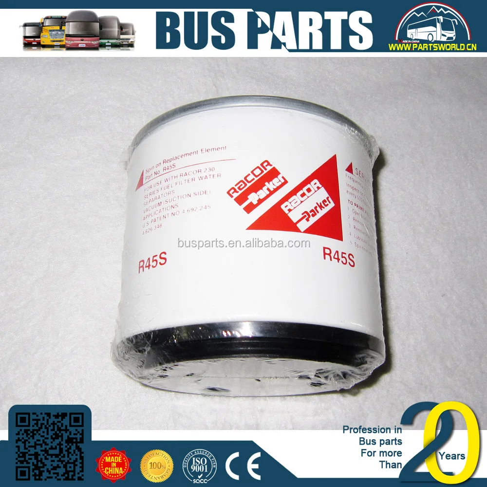 
KINGLONG, weichai fine oil filter engine fuel element air bus spear parts 