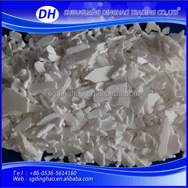 High Quality Calcium Chloride Flakes Flow