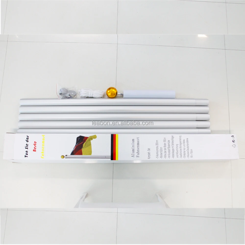 25ft Outdoor national aluminum flag pole 50mm