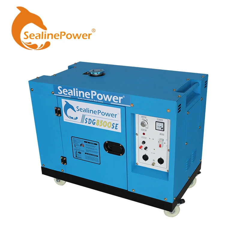 SDG8500SE 6KW 7.5KVA Super Silent Type Diesel Generator