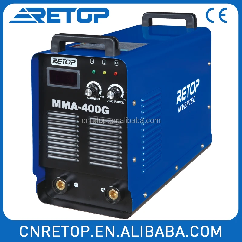 ARC 400G three phase circuit board inverter welder DC IGBT hand tooling welding machine