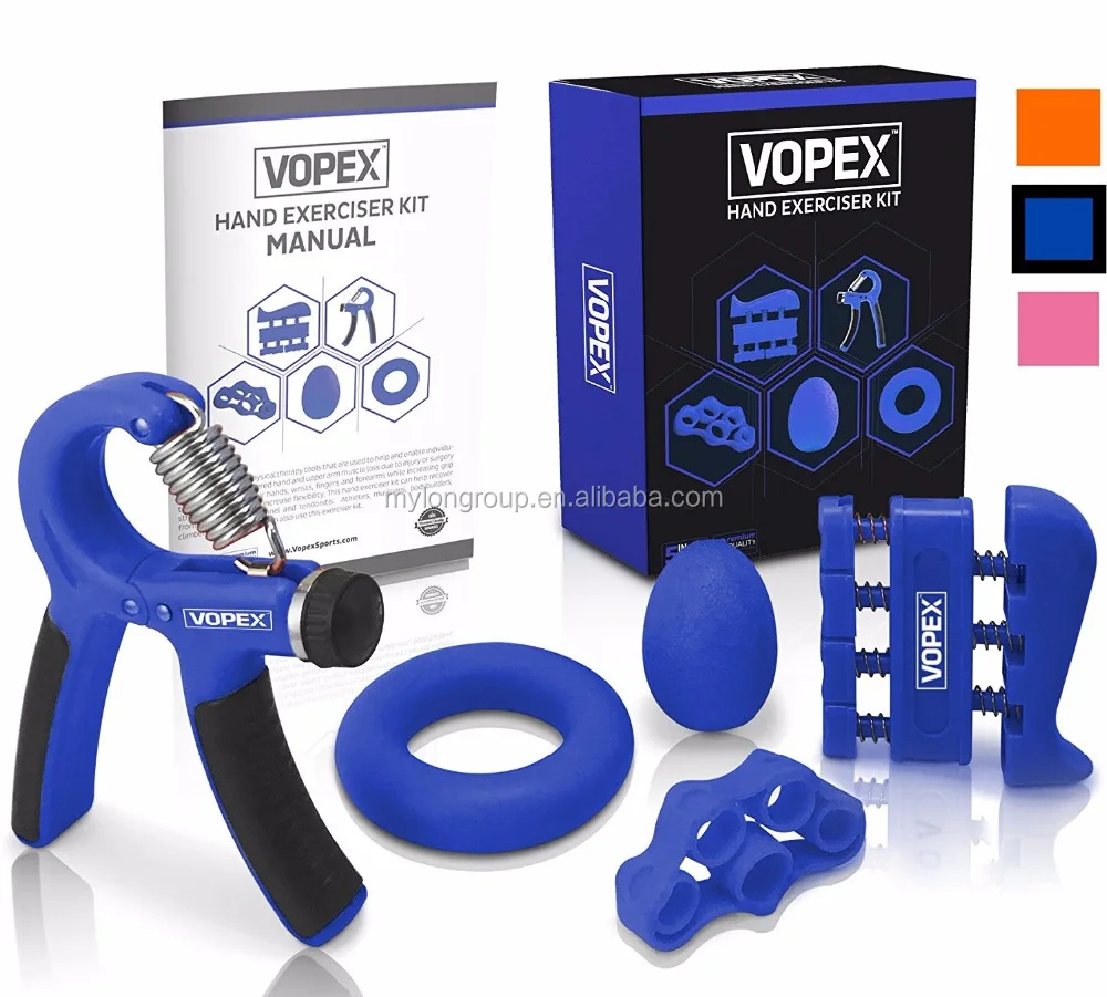 
Hand Grip Strengthener Workout Kit (5 Park) Hand Gripper Finger Exerciser Finger 