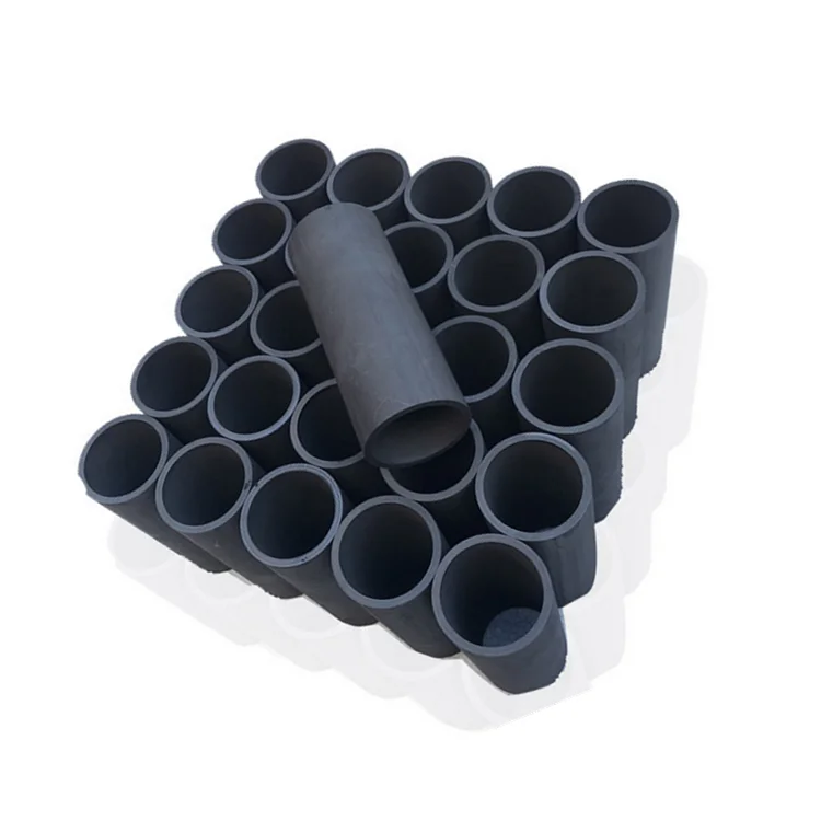 Customized High Pure Graphite Protective Sleeve for heating and thermal protection in high temperature industrial furnace