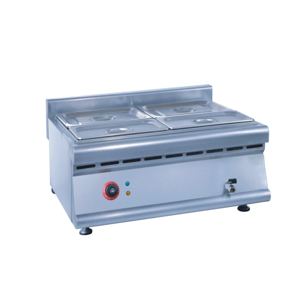 Stainless Steel Electric Buffet Bain Marie Steam Table Counter Top Electric Bain Marie