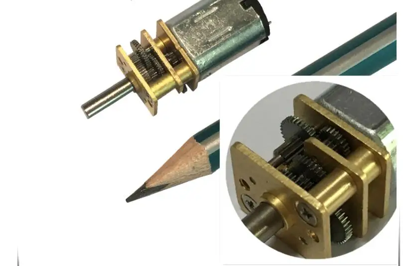 stock  Micro Geared Motor Metal Micro mini dc Geared lock motor