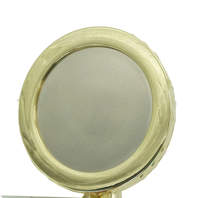 Хромированная Лейка для Дождевого душа из АБС-пластика с кнопкой остановки воды