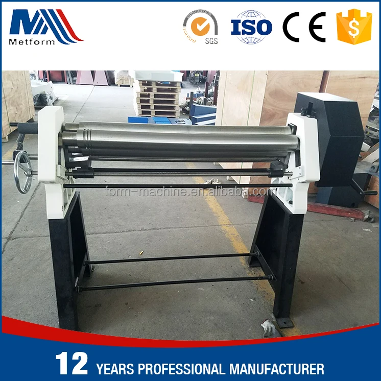 
3 roller plate bending machine, roll forming machine,manual sheet metal rolling machine 