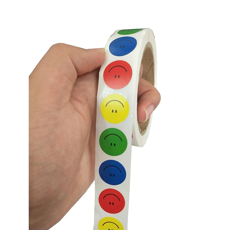 Wholesale Cheap Promotional Diary New Cartoon Smiley Face Sticker For Kids