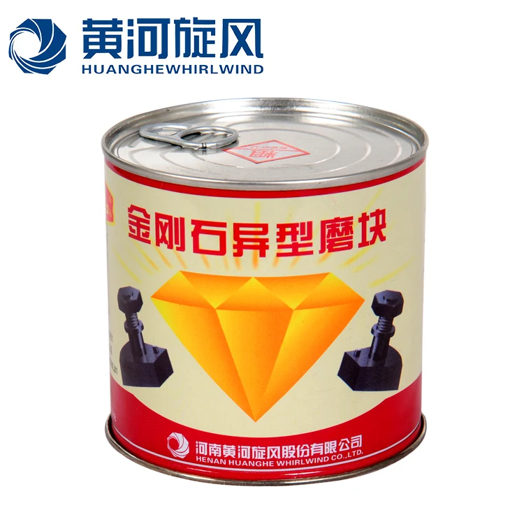 
Huanghe Whirlwind terrazzo floor and concrete products fast polish shaped diamond grinding block 