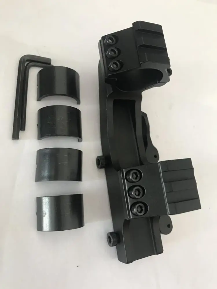 
25.4mm Double Scope Rings QD Quick Release Cantilever Mounts For Rifles Indicator Kit Scope Mount Ring Riflescope 