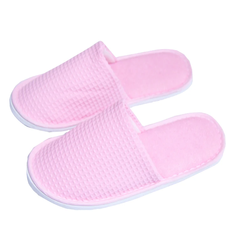 Personalized White Disposable Hotel Slippers,High Quality Hotel/Spa /Indoor Slipper