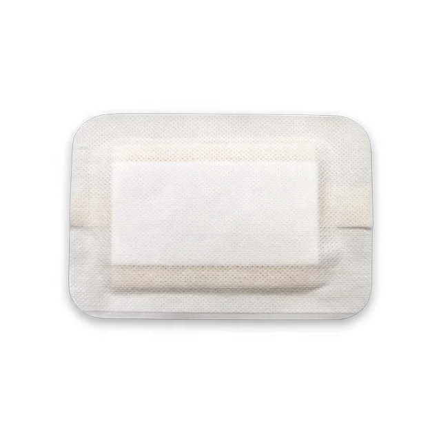 
disposable medical wound dressing adsorbent & adhesive sterile alginate healing wound dressing with a with CE ISO 