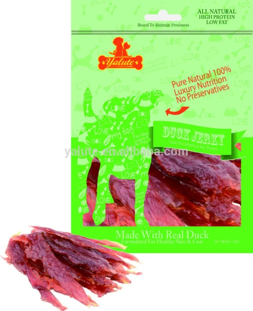 100% не addtive сухие утка отрывисто сыпучих кормов ёивотное любимый продукт лакомства