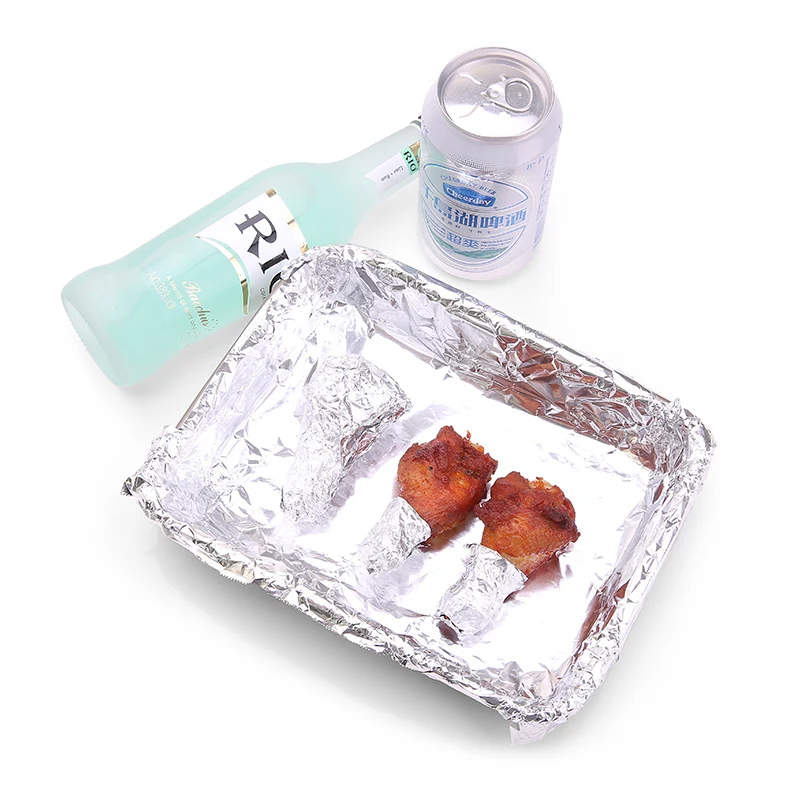 Sell food packing 8011 aluminium foil width 45cm foil kitchen roll