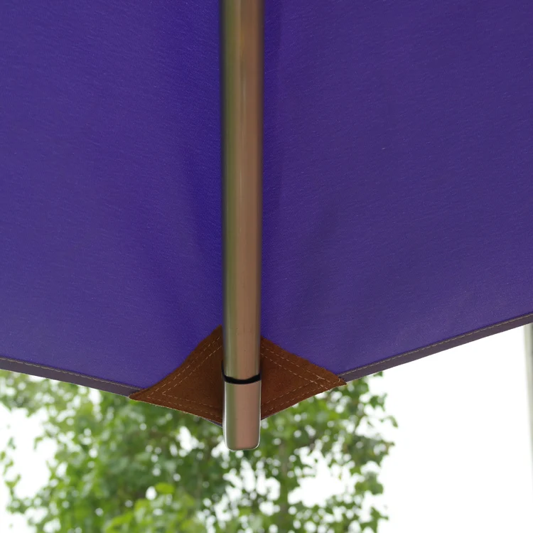 2024 high class stainless steel parasol beach umbrella