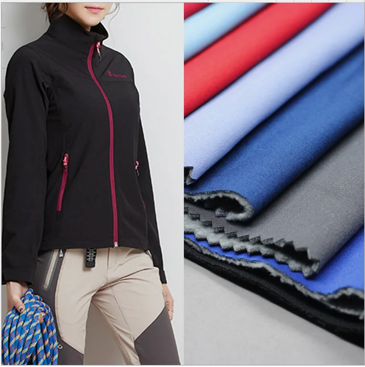 Водонепроницаемый тпу/tpe ламинированной облигационного полиэфирной ткани softshell
