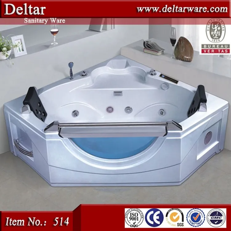 Bathroom Double person Corner Bath tub ,Two Person Sex Bath tub