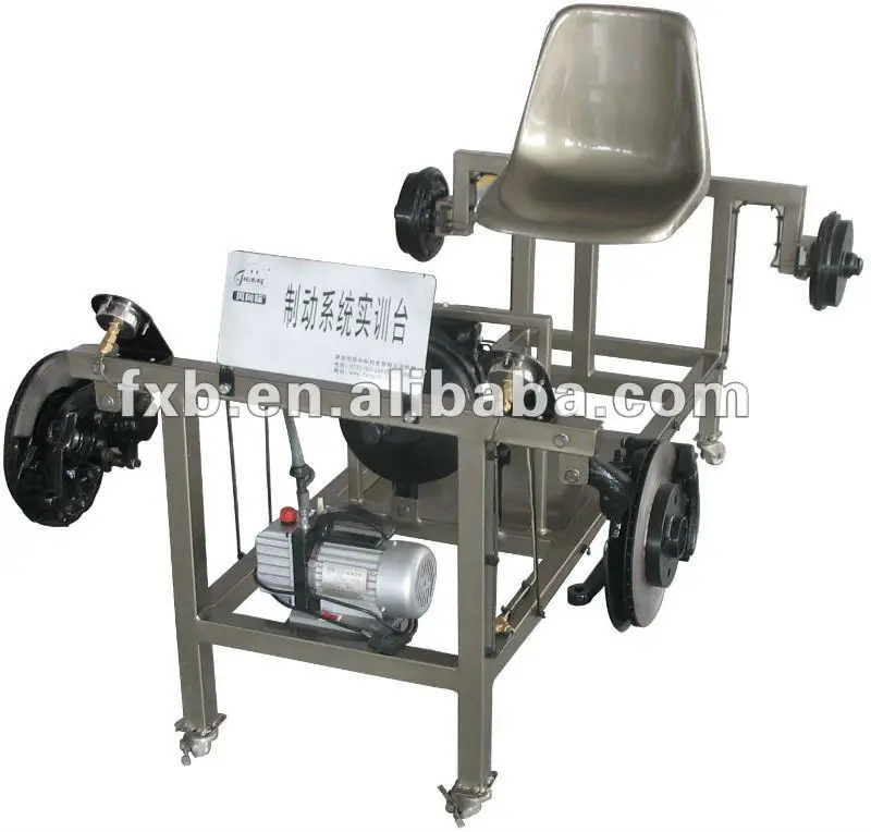 
automobile Hydraulic Braking system training bench simulator for driving school equipment 