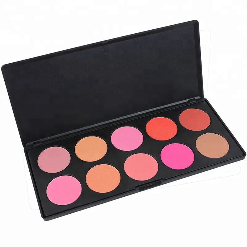 
Private Label 10 Colors Blusher Palette Oem Makeup Blush Matte Powder 