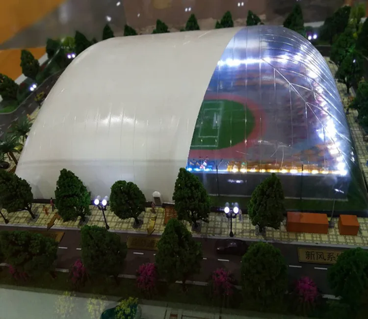 
tensined membrane structures stadium 