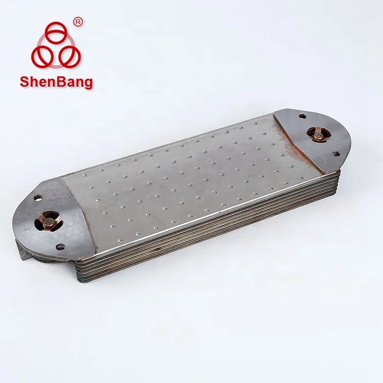 Accessories manufacture auto transmission diesel engine excavator truck spare parts stainless steel oil cooler box 20749399