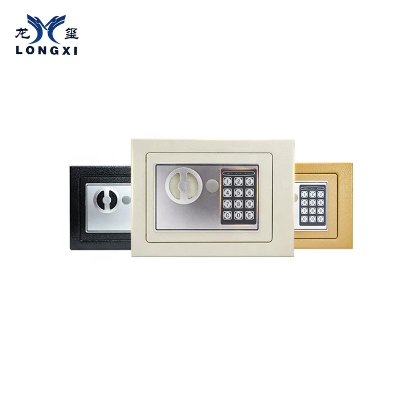 Small MOQ Factory Direct Sale Bank Deposit Jewelry Box Safe