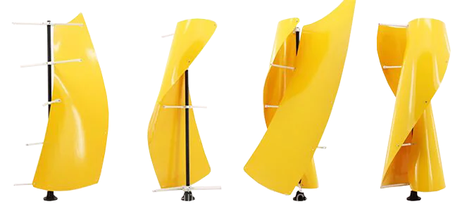 1KW 5KW 10KW low start wind speed spiral small Vertical axis wind turbine generator windmill system wind turbine