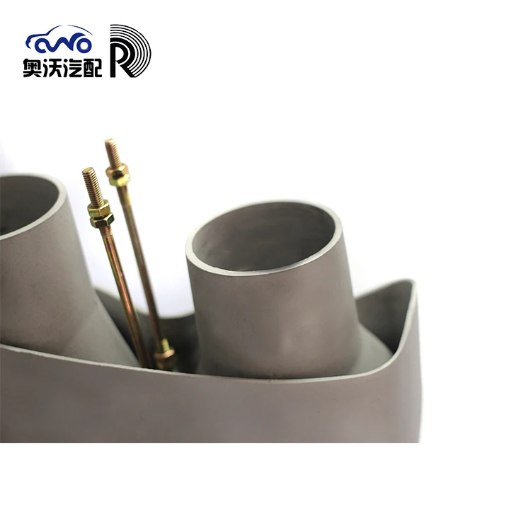 Exhaust System Stainless Steel Car Exhaust Pipe Muffler Tail Tip