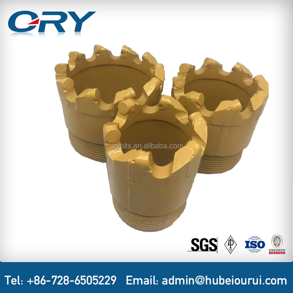 NQ HQ PQ BQ AQ PDC Coal Mining / PCD Impregnated Diamond Exploration Coring Drill Bit